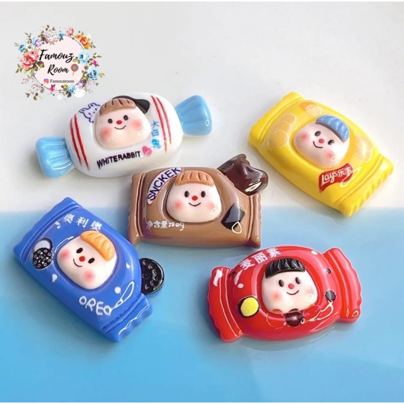 Miniature Snickers Chocolate Candy - Miniature Snack Food Ornament Lays ...