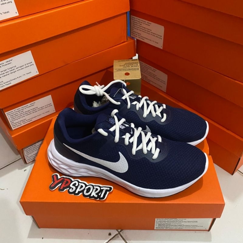 New Original nike revolution 6 NN Midnight Navy DC3728 401 running Shoes