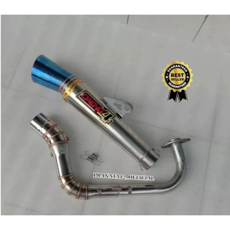 Aun Pipe 51mm For Mio Sporty Mio i 125 Aerox v1 Nmax v1 Beat Fi MSI/M3 ...