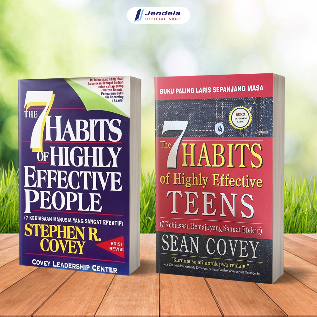 The 7 Habits Of Highly Effective People By Stephen R Covey | Shopee ...