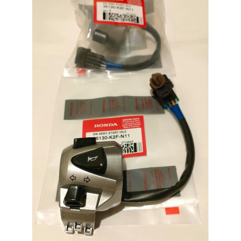 TOMBOL Left holder Turn Signal Switch Horn Button sen new 2021 2022 ...
