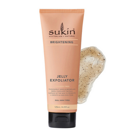 Sukin BRIGHTENING JELLY EXFOLIATOR 125ML EXP 02/2024 | Shopee Malaysia