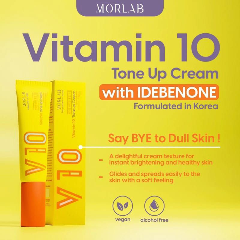 Morlab V10 TONE UP - Face CREAM - Brightening The Face More extra - 10 ...