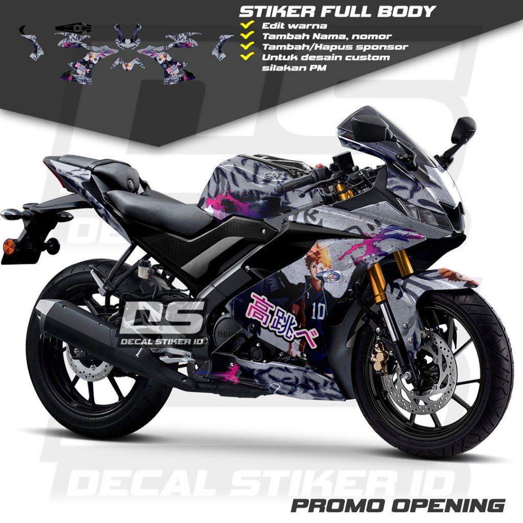 Decal R15 V3 Full Body Sticker R15 V3 Full Body Striping R15 V3 Latest ...