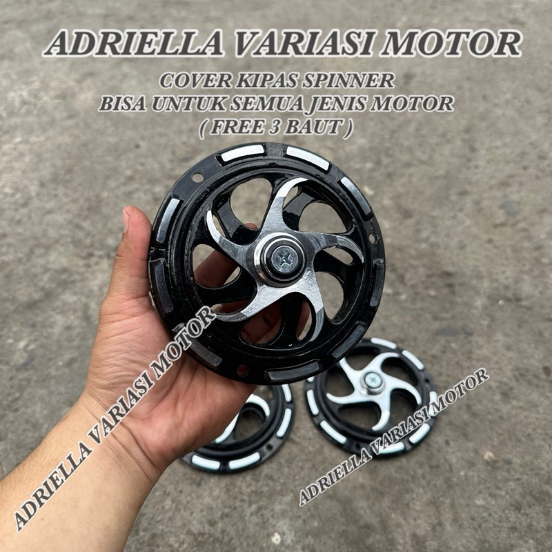 Universal FAN SPINER SPINNER COVER / RADIATOR ALL MOTORCYCLES ...