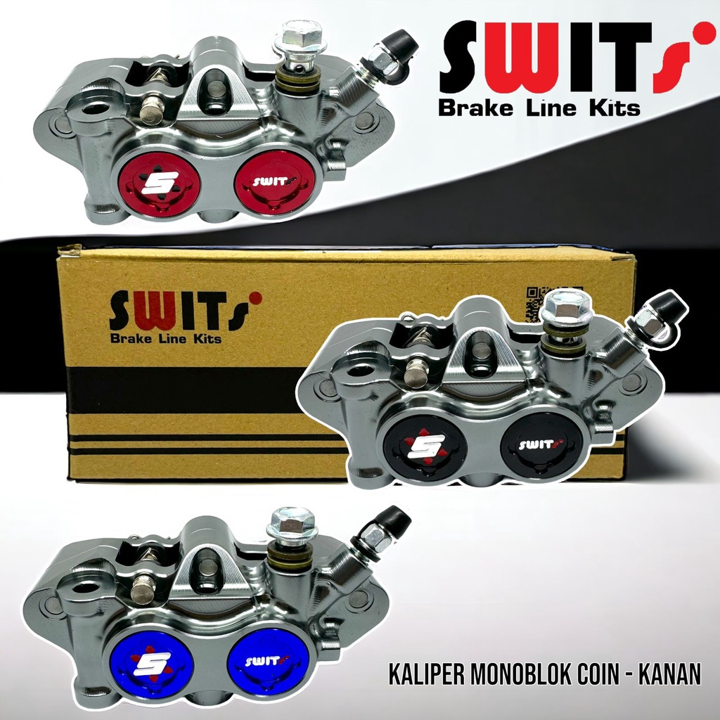 Manchan Speed - SWITS Monoblock COIN 4 Piston Disc Caliper FULL CNC ...