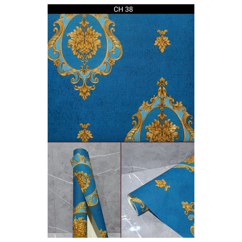 Wallpaper premium GRADE A 53cmx10meter/Wallpaper Without Glue/Wallpaper