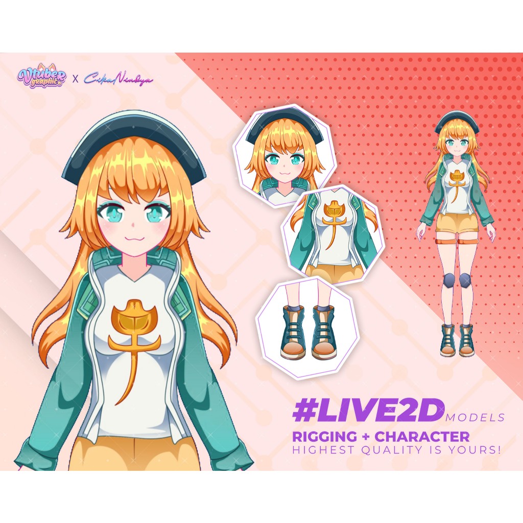 Present Your Virtual Characters with VTuber Live2D Quality Models ...