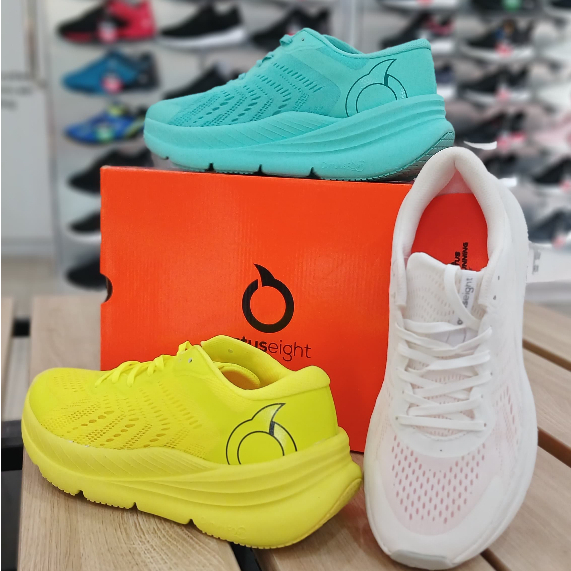 Running Shoes - ORTUSEIGHT Hyperblast Encore - Snow/ELECTRIC/AQUA ...