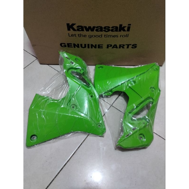 HIJAU Tank cover Connection cover Tank cover Klx 150 bf Green Original ...