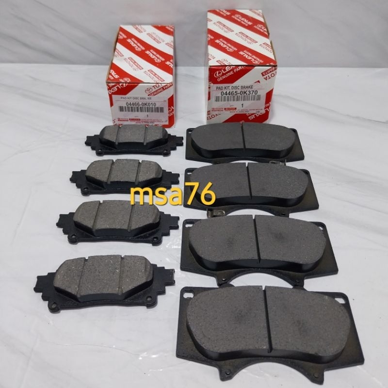 Toyota FORTUNER VRZ, RZR, TRD 2016UP FRONT REAR BRAKE CAMPS SAVING ...