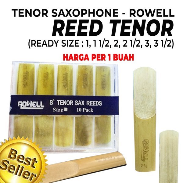 Reed saxophone Tenor Rowell china no. 2,5 | Shopee Malaysia