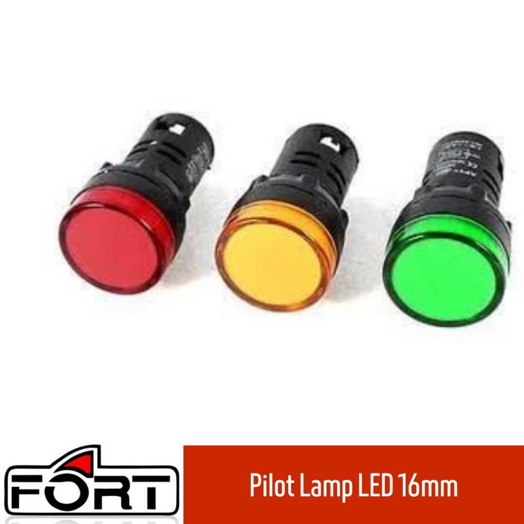 Pilot Lamp LED 16mm AD22-16DS Screw Mounting Fort | Shopee Malaysia