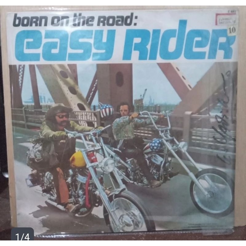 HITAM Easy Rider 12 inch Vinyl Record - Born On The Road | Shopee Malaysia