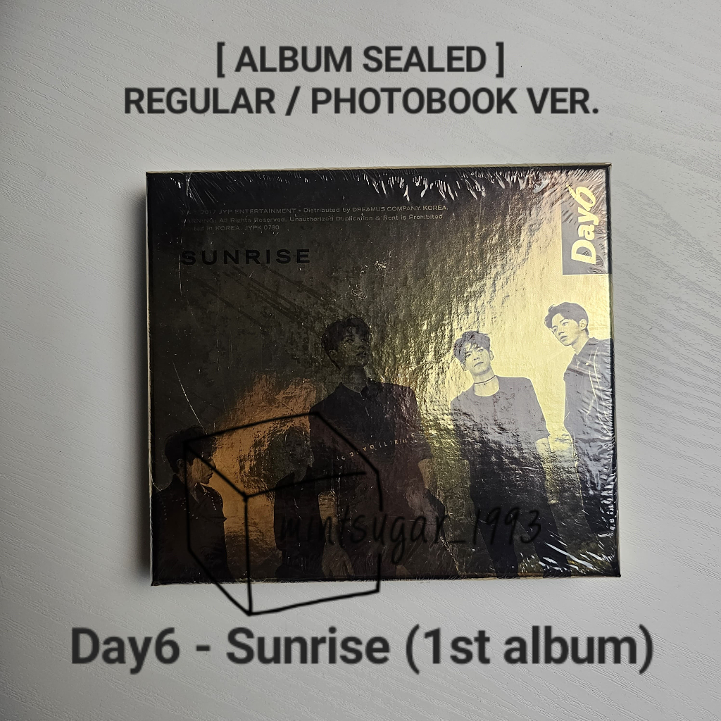 [ Last STOCK | Ready SEALED NEW OFFICIAL ] DAY6 - SUNRISE (1st ALBUM ...