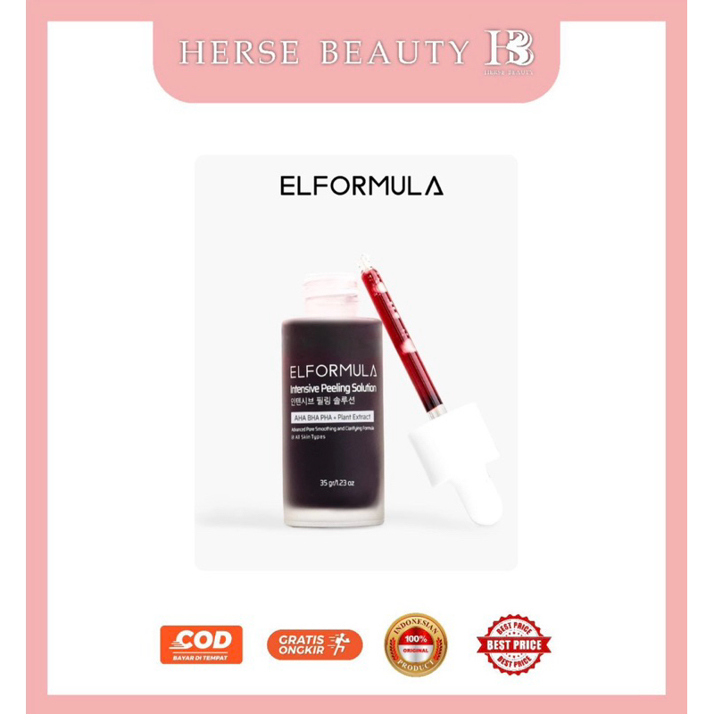 Elformula Intensive Peeling Solution - Facial Exfoliation Serum ...