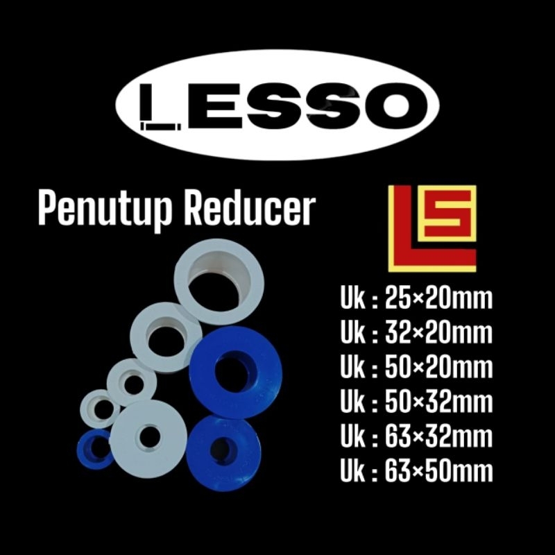 Lesso reducer cover | U-pvc pipe cover by pawns | Shopee Malaysia