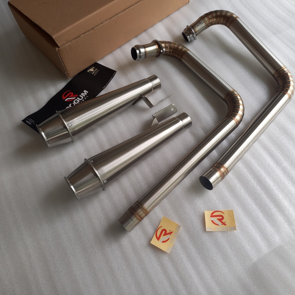 RC-POGUM || Exhaust RE Royal Enfield Interceptor 650 Continental GT 650 ...
