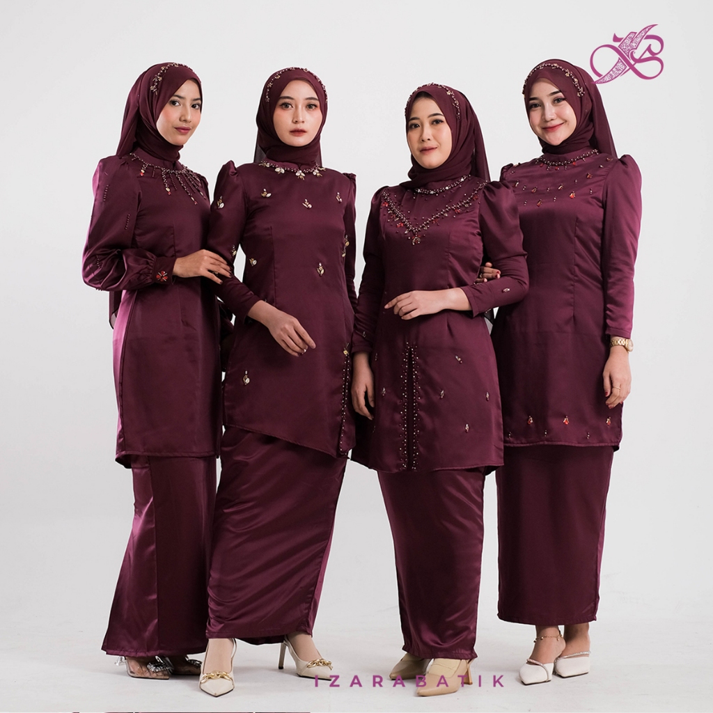 Malaysian dress baju kurung best sale