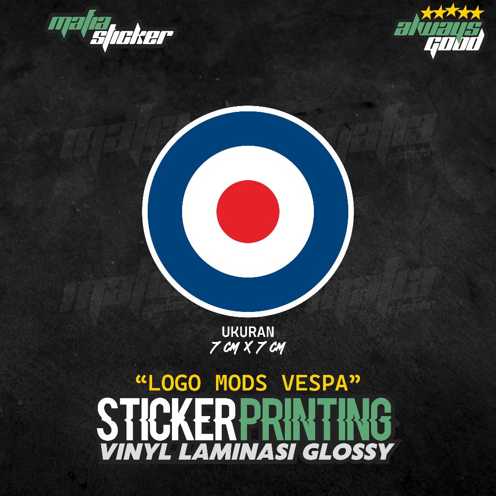 Sticker/sticker PRINT CUT MODS VESPA SCOOTER CLASSIC TARGET | Shopee ...