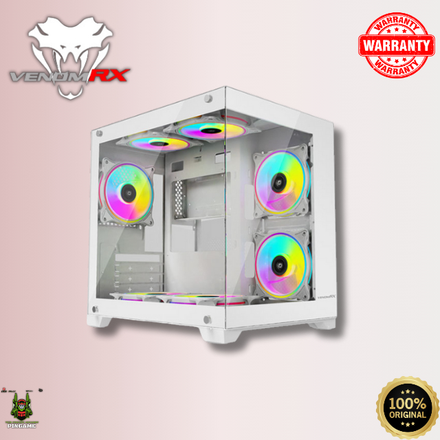 VenomRX Daemon Continental S5 M-atx PC Case White | Shopee Malaysia