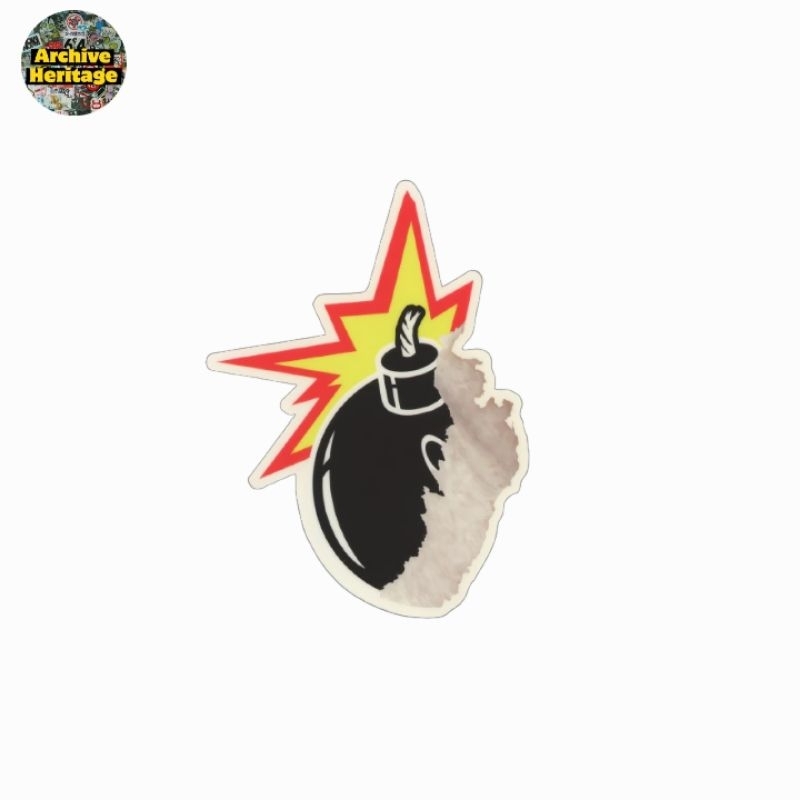 The Hundreds Half torn logo sticker | Shopee Malaysia
