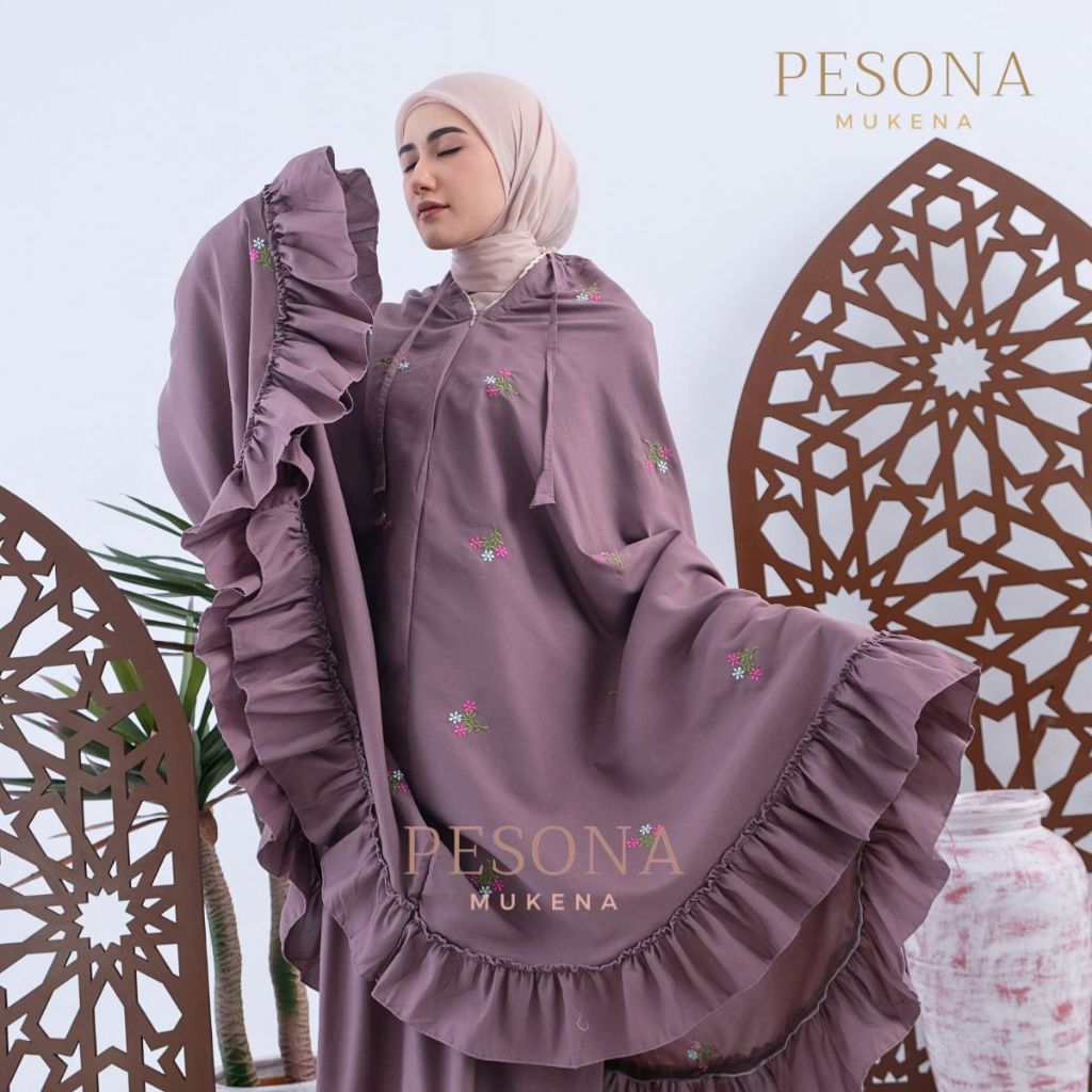 KATUN PESONA - Lily Series 2-in-1 Premium Cotton Embroidered Adult ...