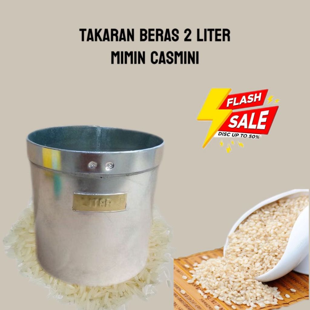 Rice MEASURING / RICE LITER 2 LITER | Shopee Malaysia