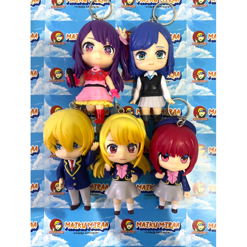 GANTUNGAN Figure Keychain Anime Keychain/ Oshi no Ko Aquamarine