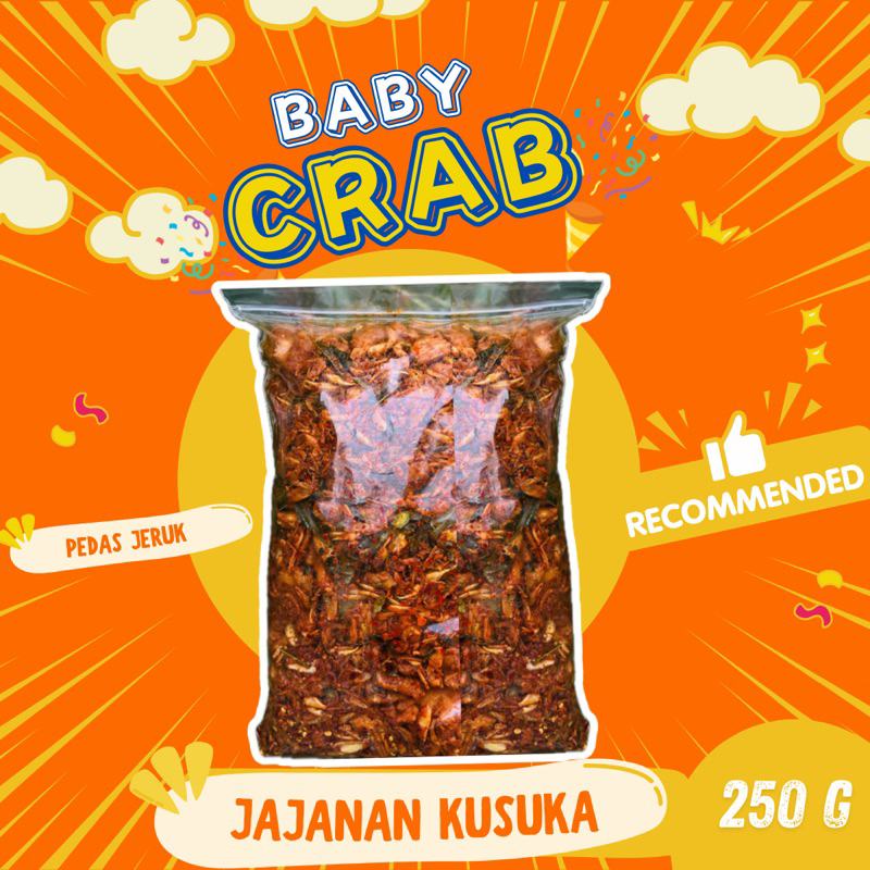 Baby crab crispy crispy crispy Side Dish Snack 250 Grams /Baby crab ...