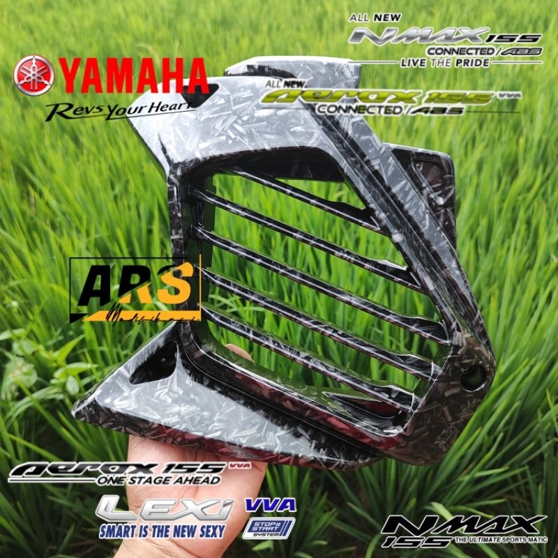 Radiator Cover Nmax New/Old Aerox New/Old Lexi 125/155 Carbon WTP ...