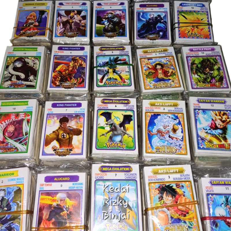 Dg Quartet Cards Children's Toys Old School Character Cards 1 Sachet ...