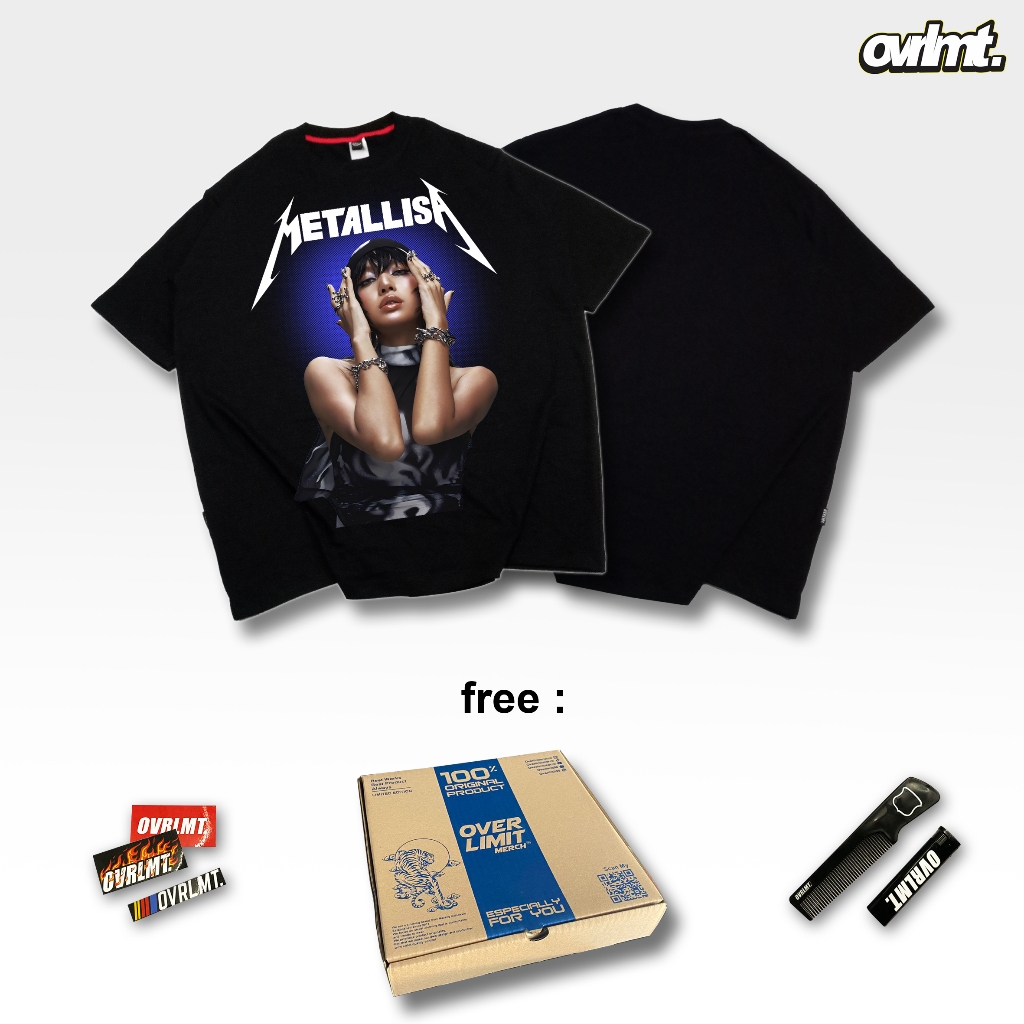T-shirt | T-shirts | Overlimit | Oversize OVERSIZE | Black PINK | La ...