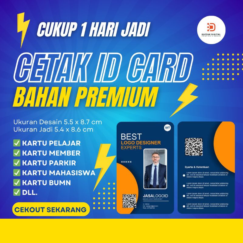Print ID CARD - PRINT CUSTOM ID CARD - PRINT STUDENT CARD - PRINT PVC ...