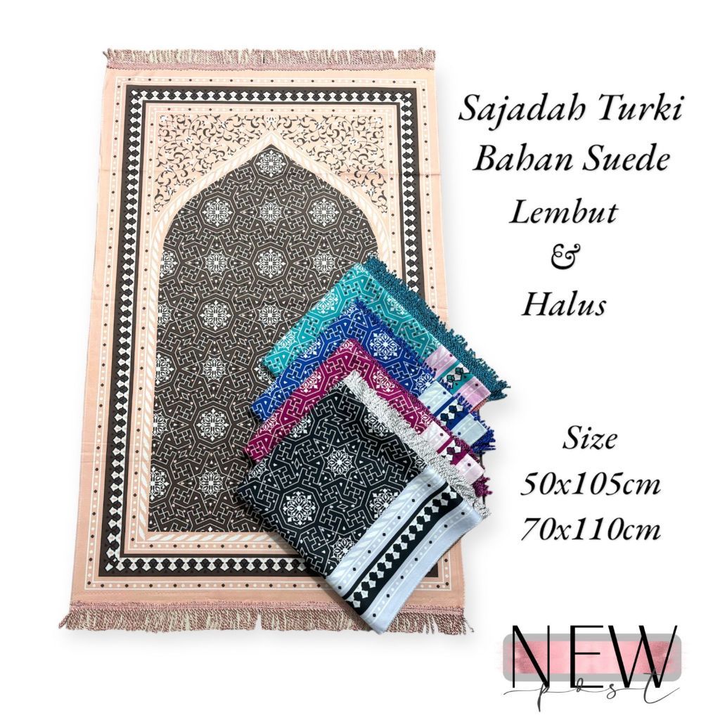 Turkish Prayer Prayer Mat Suede Prayer Prayer Mat, Soft and Soft ...