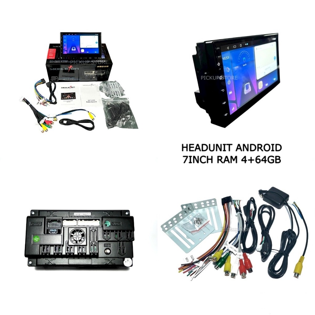 7 Inch Skeleton Android Head Unit 2/32Gb Ram | Shopee Malaysia