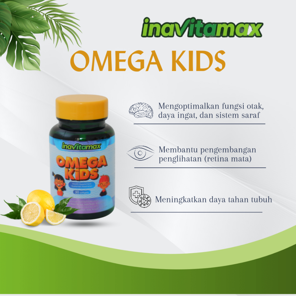 [READY TO SEND!] INAVITAMAX OMEGA KIDS 30 CAPSULES CHILDREN'S VITAMIN ...