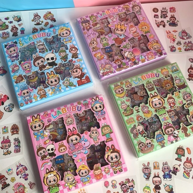 LABUBU STICKER BOX cute character image STICKER | Shopee Malaysia