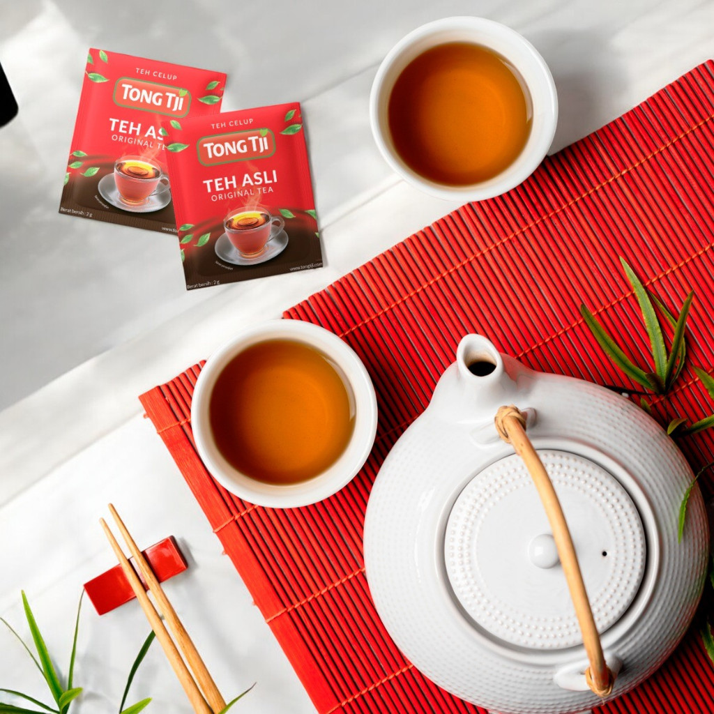 Tong Tji Original Tea with Envelope 100s, Tea Bags per Carton contains ...