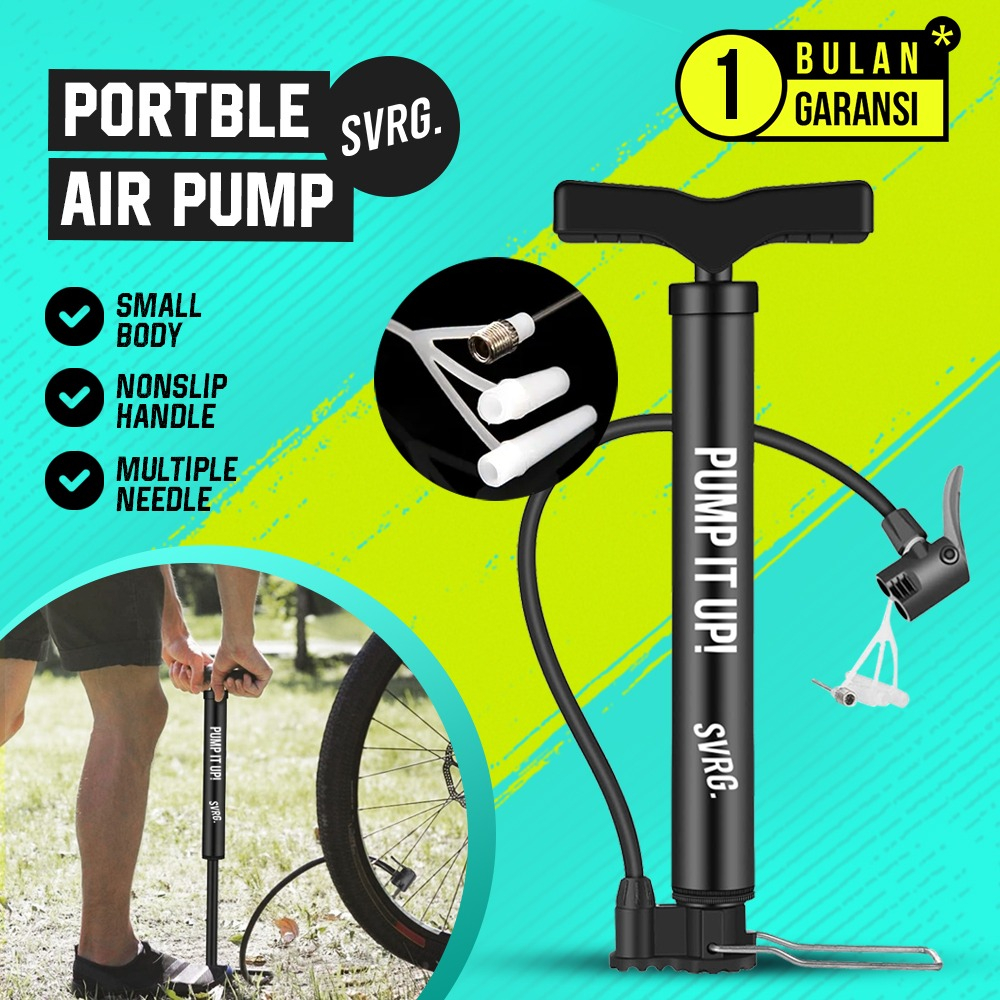 Svrg. Bike Pump Bicycle Tire Pump Air Pump Track Pump Shopee