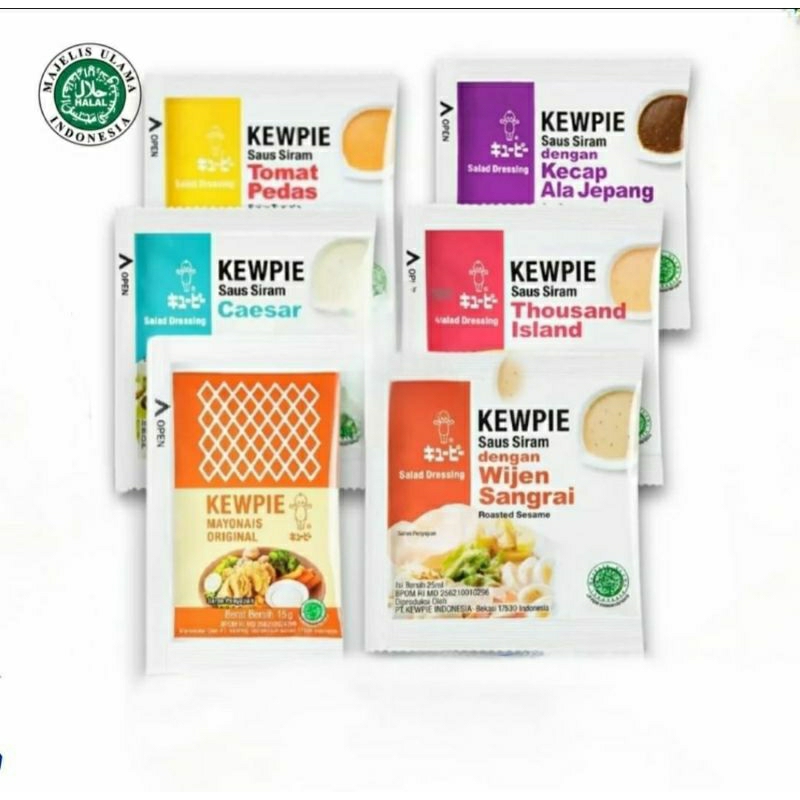 Kewpie Mayonnaise & SALAD DRESSING SACHET 1525 ML Shopee Malaysia