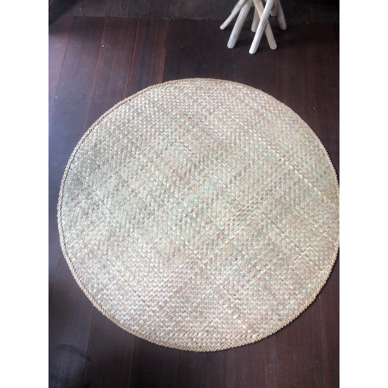 Round purun Rug/carpet 60 cm | Shopee Malaysia