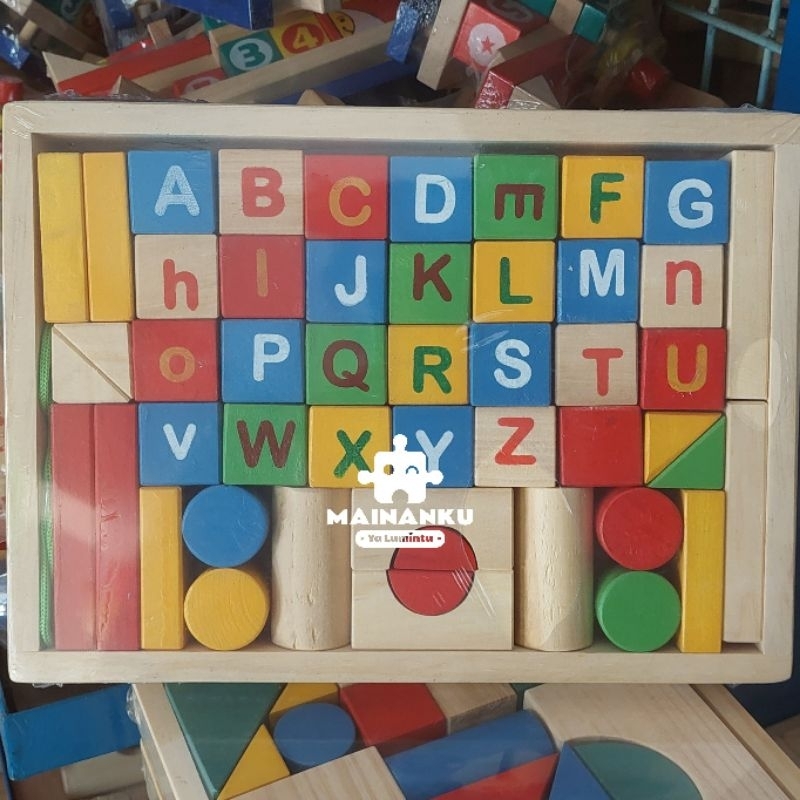 Block Me Listing Alphabet Letters Shopee Malaysia