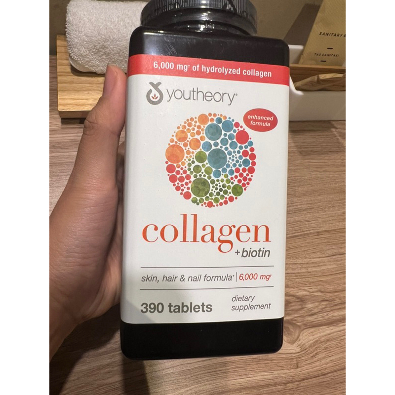 Youtheory Collagen+Biotin 6000mg ORI USA Shopee Malaysia