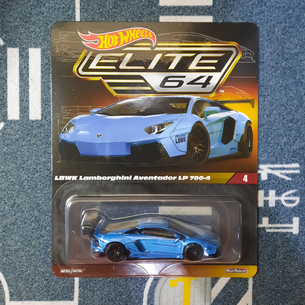 Hot Wheels Premium Elite64 Elite 64 Lbwk Lamborghini Aventador Lp 700 4