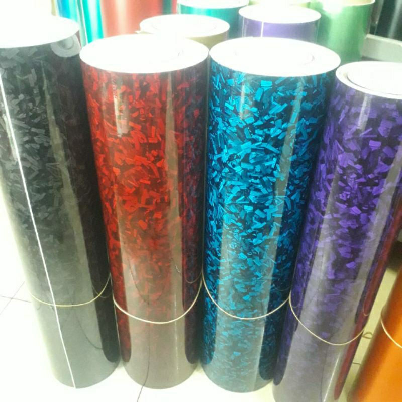 HITAM Glossy Black forged carbon Stickers/glossy Black forged carbon ...