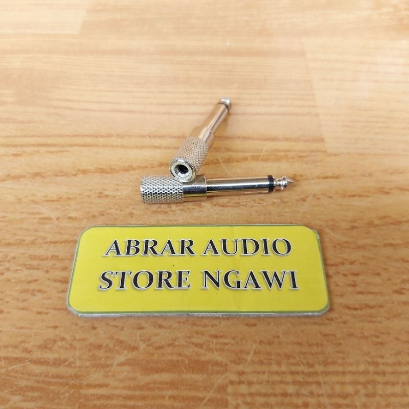 Connector Jack 3,5mm to Akai / Connection Mini to Toa Mono Iron / to ...