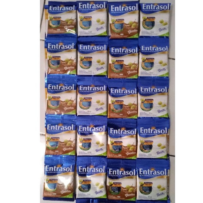 Entrasol Renceng contains 10 Sachets/Milk Entrasol High Calcium/Milk ...