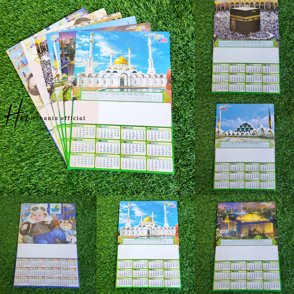 2024. Wall Calendar POSTER Shopee Malaysia