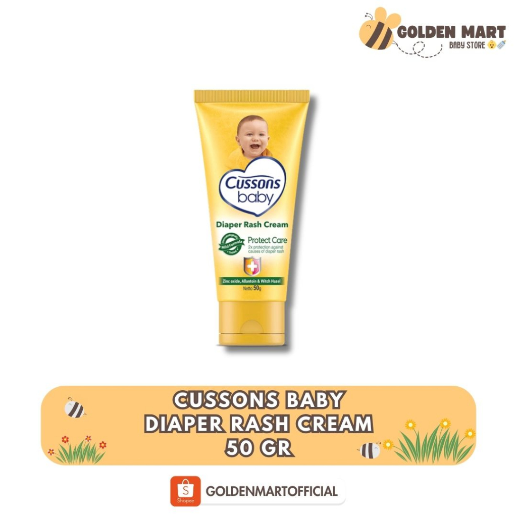 Cussons BABY Protect Care Diaper Rash Cream 50gr | Shopee Malaysia